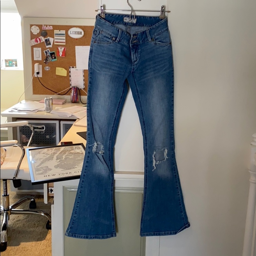 Brand new flare free people jeans